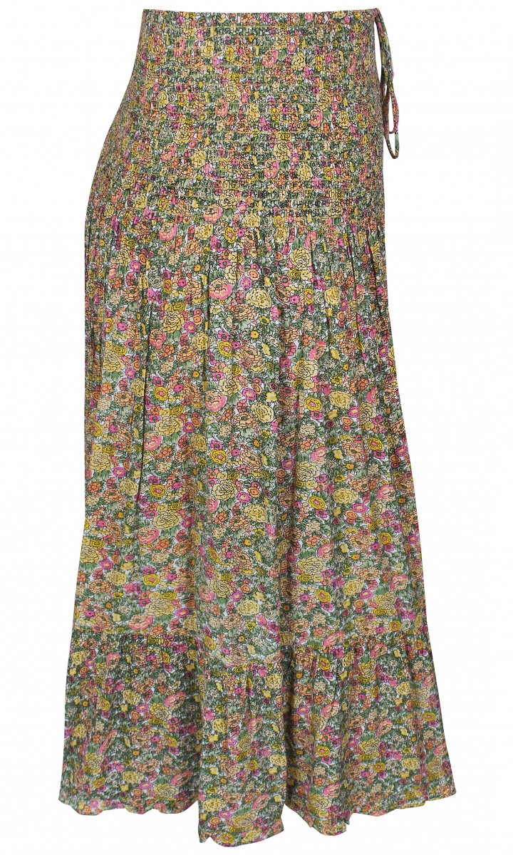 Rok/Dress Phebe 2100-gele bloemetjes