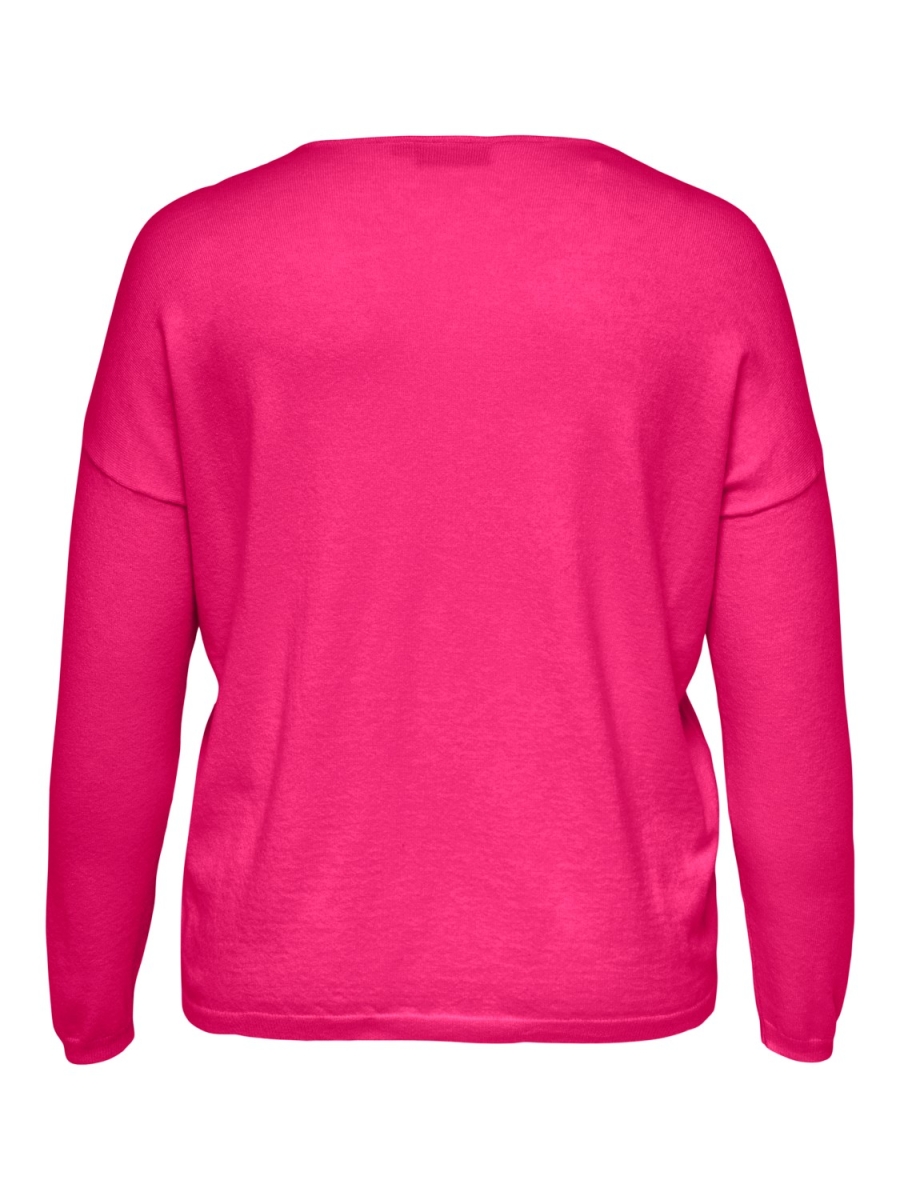 Pullover Carlella V-neck pink