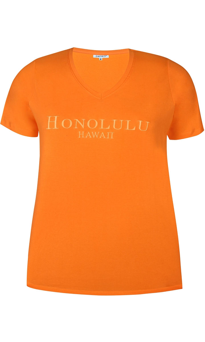 T-Shirt Annabel oranje