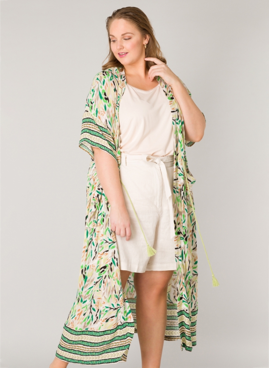 Kimono Taier Apple/green-multi