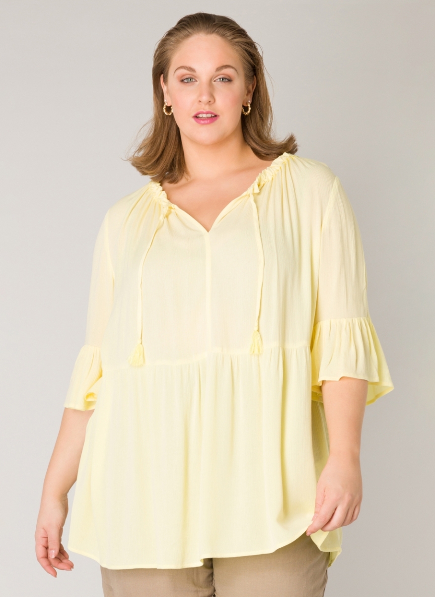 blouse Tahyla Pastel-Yellow