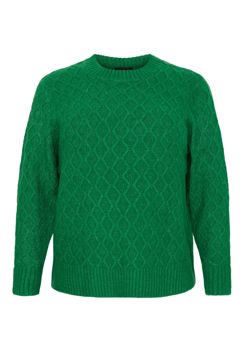 sweater- Amazon Green