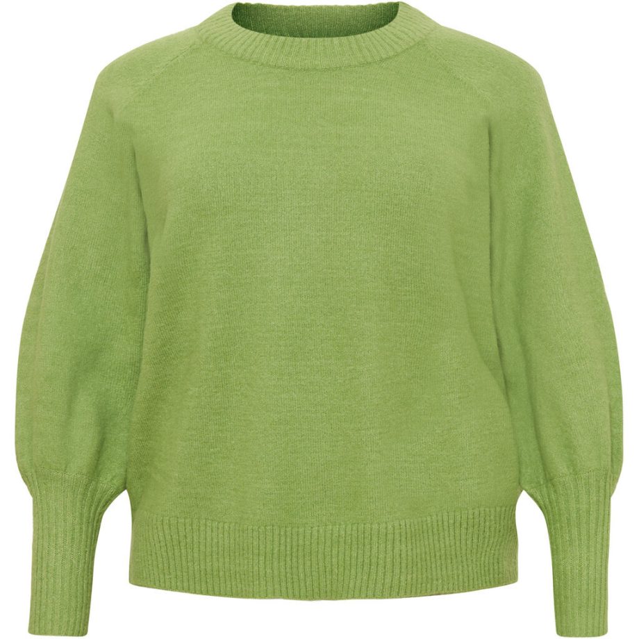 Sweater o neck- Spring Green