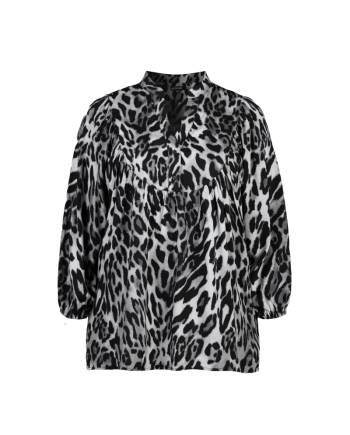 EXXCELLENT blouse Alya Black-Mist