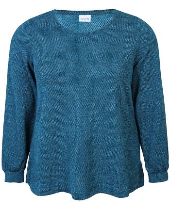 ZHENZI Sweater Madison Teal Blue