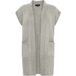 NO.1.BY.OX Cardigan zonder mouw Light-Grey