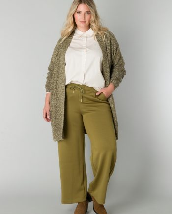 YESTA Cardigan Rochella Avocado Green/melange