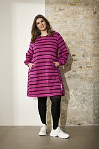 ZHENZI Sweaterjurk Afia Rubine Pink