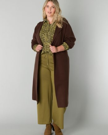 YESTA Cardigan Ronya Chocolate Ganache