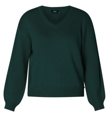 YESTA Trui Sandra Dark Pine Green